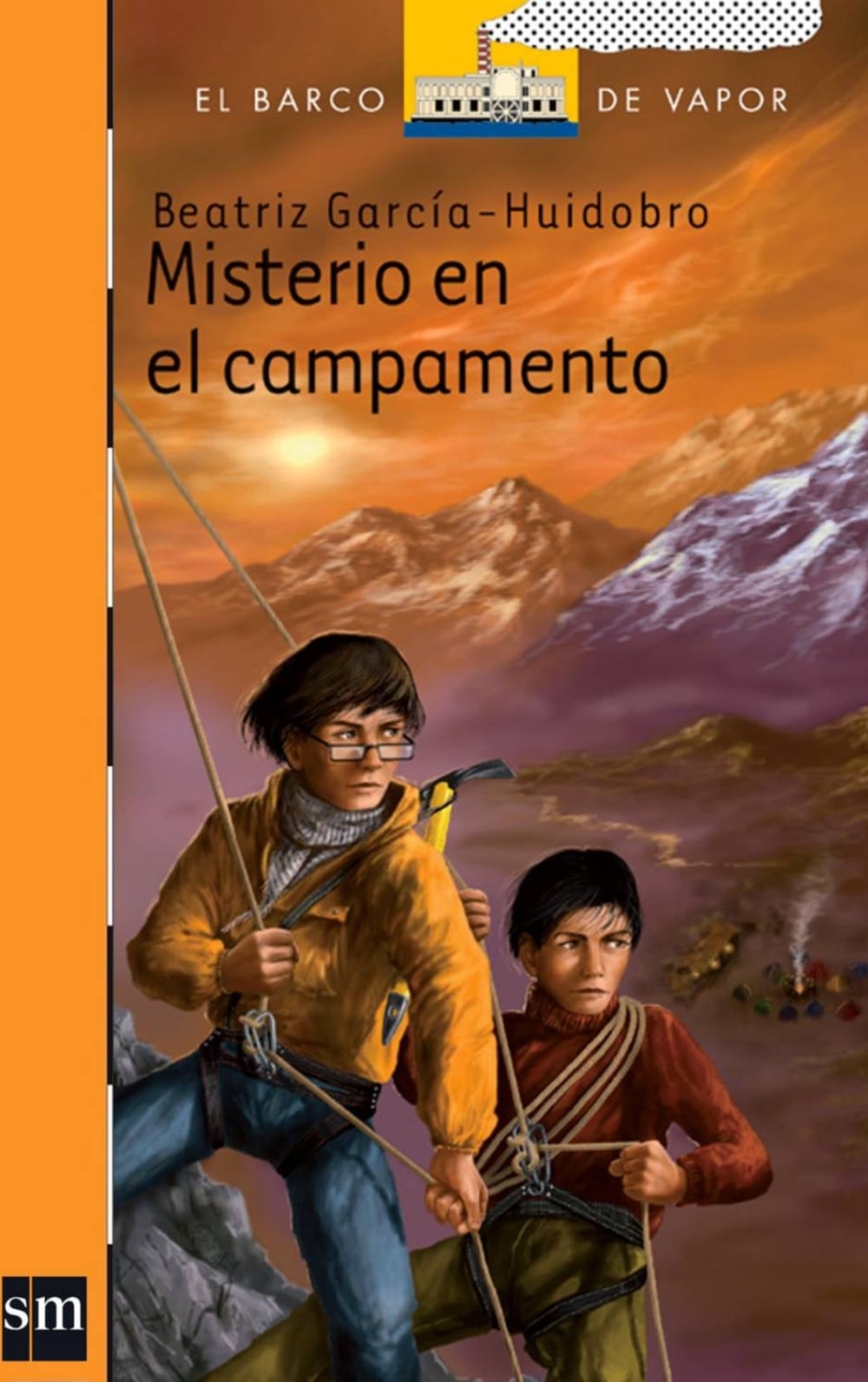 LIBRO MISTERIO EN EL CAMPAMENTO - BEATRIZ GARCIA-HUIDOBRO - 1