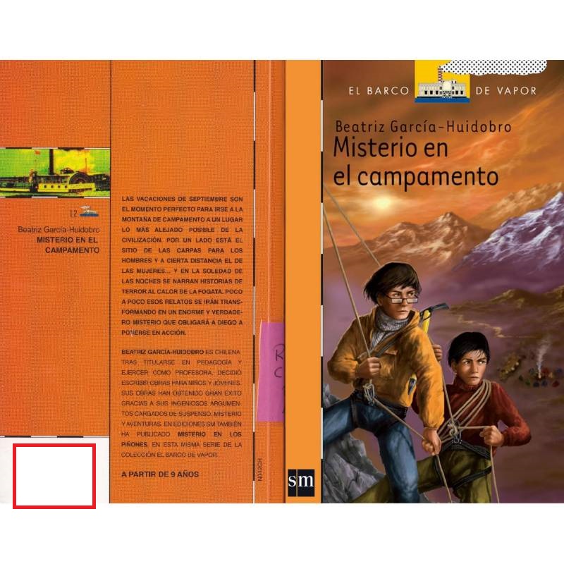 LIBRO MISTERIO EN EL CAMPAMENTO - BEATRIZ GARCIA-HUIDOBRO - 2