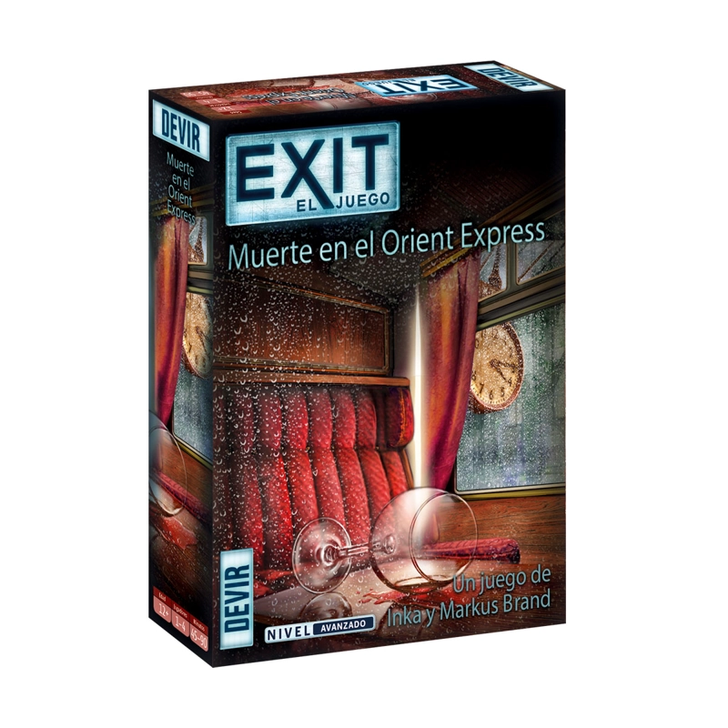 JUEGO MESA TOP10BOOKS EXIT M U E R T E EN EL ORIENT EXPRESS - 1