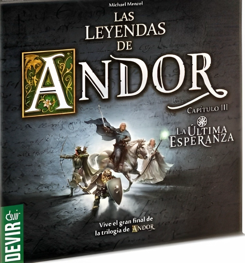 JUEGO MESA TOP10BOOKS LAS LEYENDAS DE ANDOR: LA ULTIMA ESPERANZA - 1
