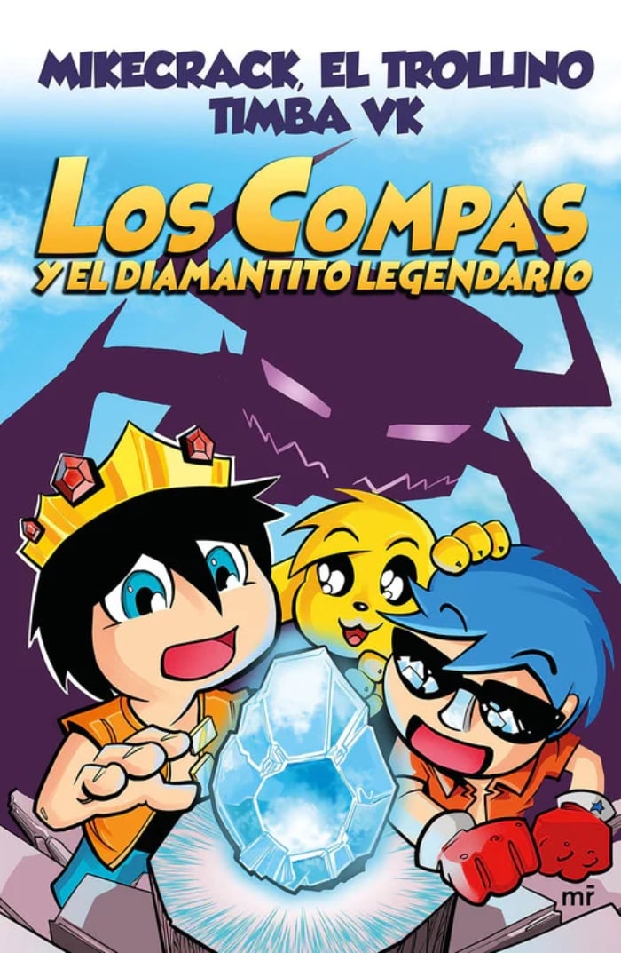 LIBRO LOS COMPAS Y EL DIAMANTITO LEGENDARIO EL TROLLINO TIMBA BK MIKECRACK - 1