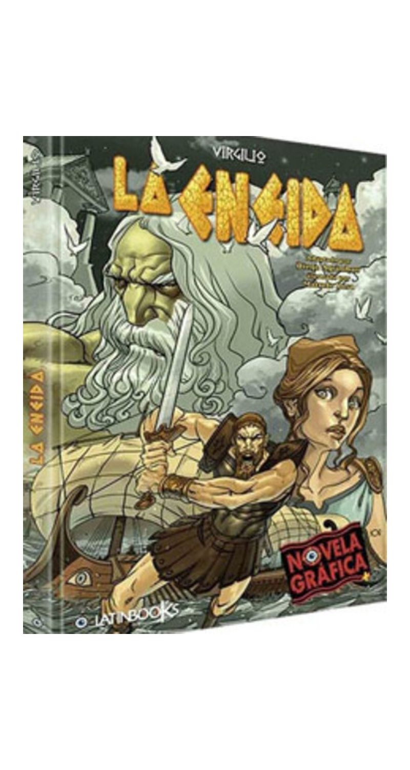 LIBRO NOVELA GRÁFICA LA ENEIDA - VIRGILIO - 1
