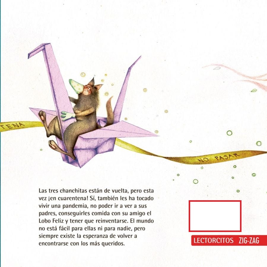 LIBRO TRES CHANCHITAS EN CUARENTENA - N.MILICIC - S.LOPEZ - J.LOPEZ - 2
