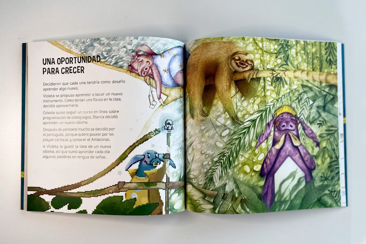 LIBRO TRES CHANCHITAS EN CUARENTENA - N.MILICIC - S.LOPEZ - J.LOPEZ - 4