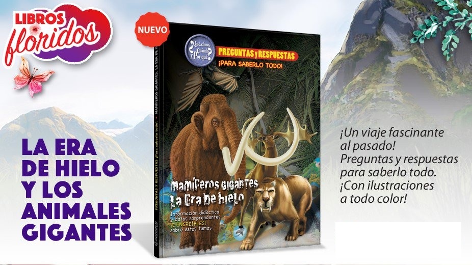 LIBRO MAMÍFEROS GIGANTES DE LA ERA DEL HIELO /730 - ANA PAULA MARAGONI - 2