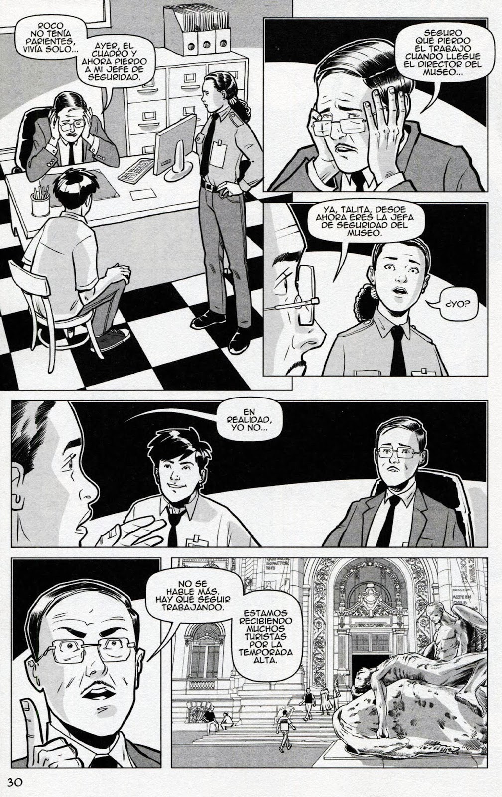LIBRO QUIQUE HACHE DETECTIVE- EL MISTERIO DE SANTIAGO G.MARTINEZ,G.GOMEZ - 3