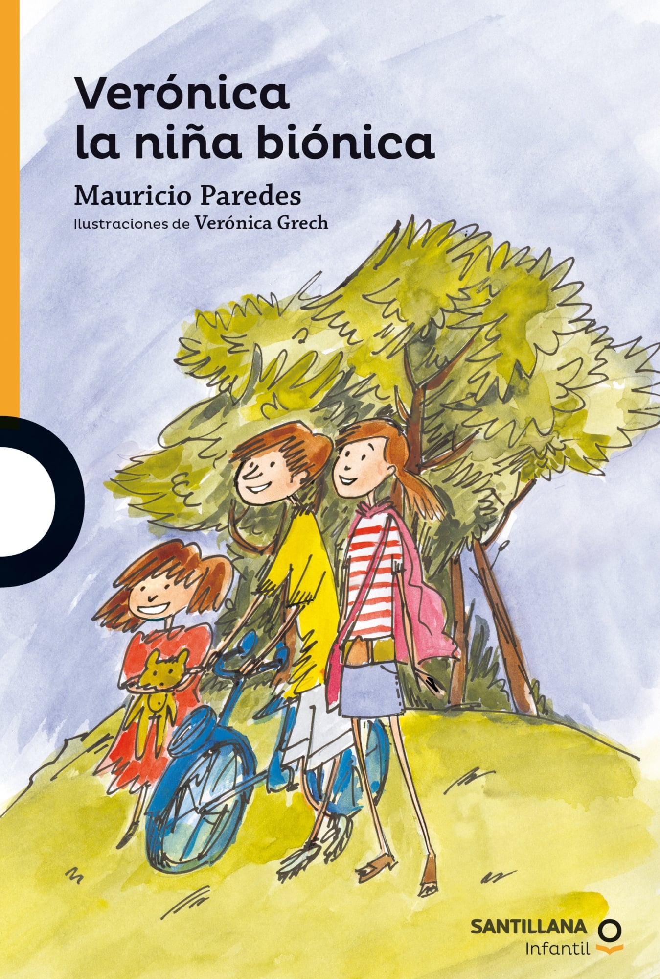 LIBRO VERÓNICA LA NIÑA BIONICA -416- MAURICIO PAREDES - 1