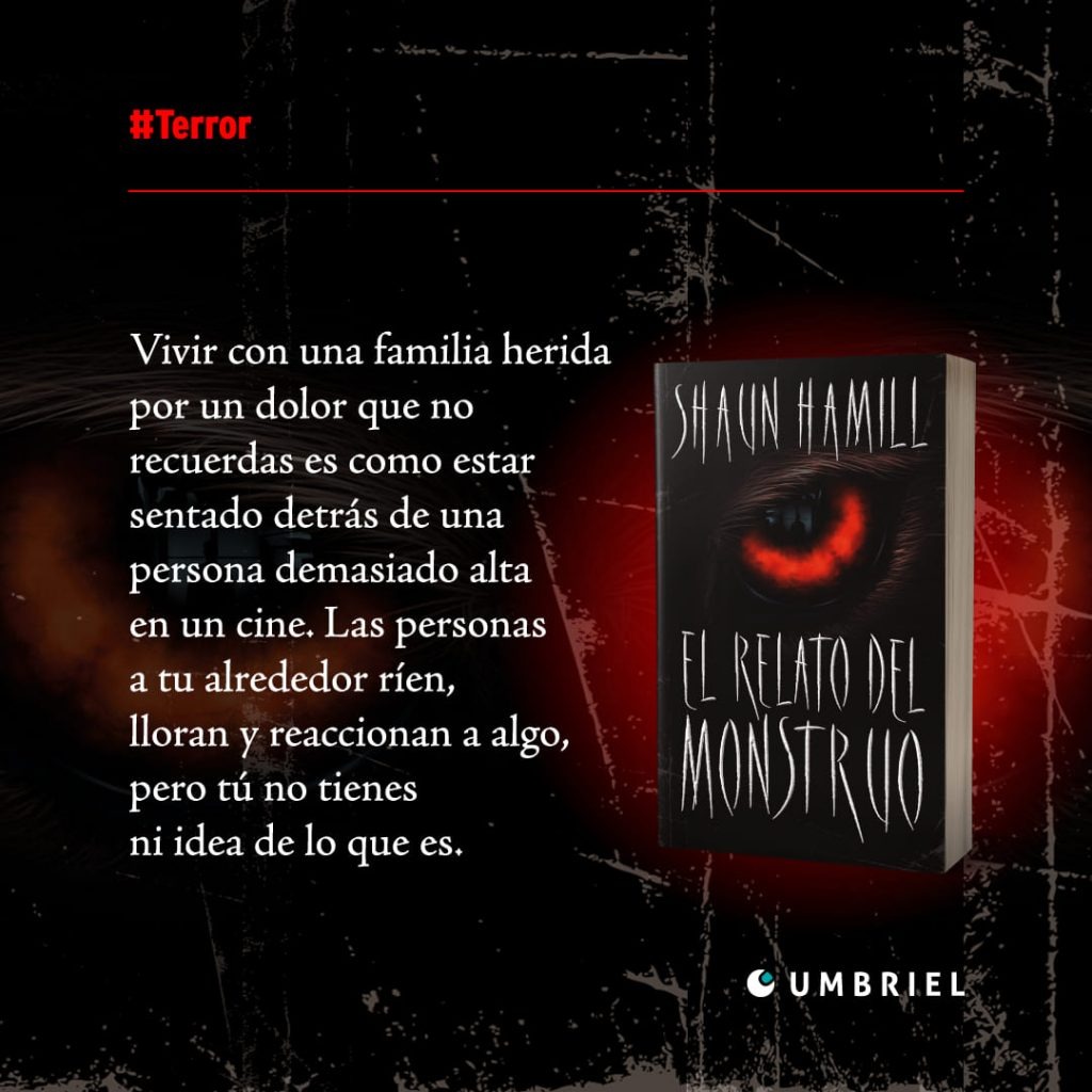 LIBRO EL RELATO DEL MONSTRUO - SHAUN HAMILL - 2