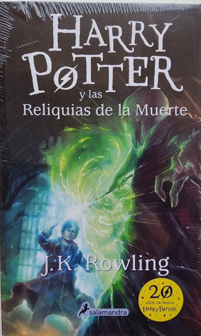 LIBRO HARRY POTTER Y LAS RELIQUIAS DE LA M U E R T E J.K. ROWLING - 1