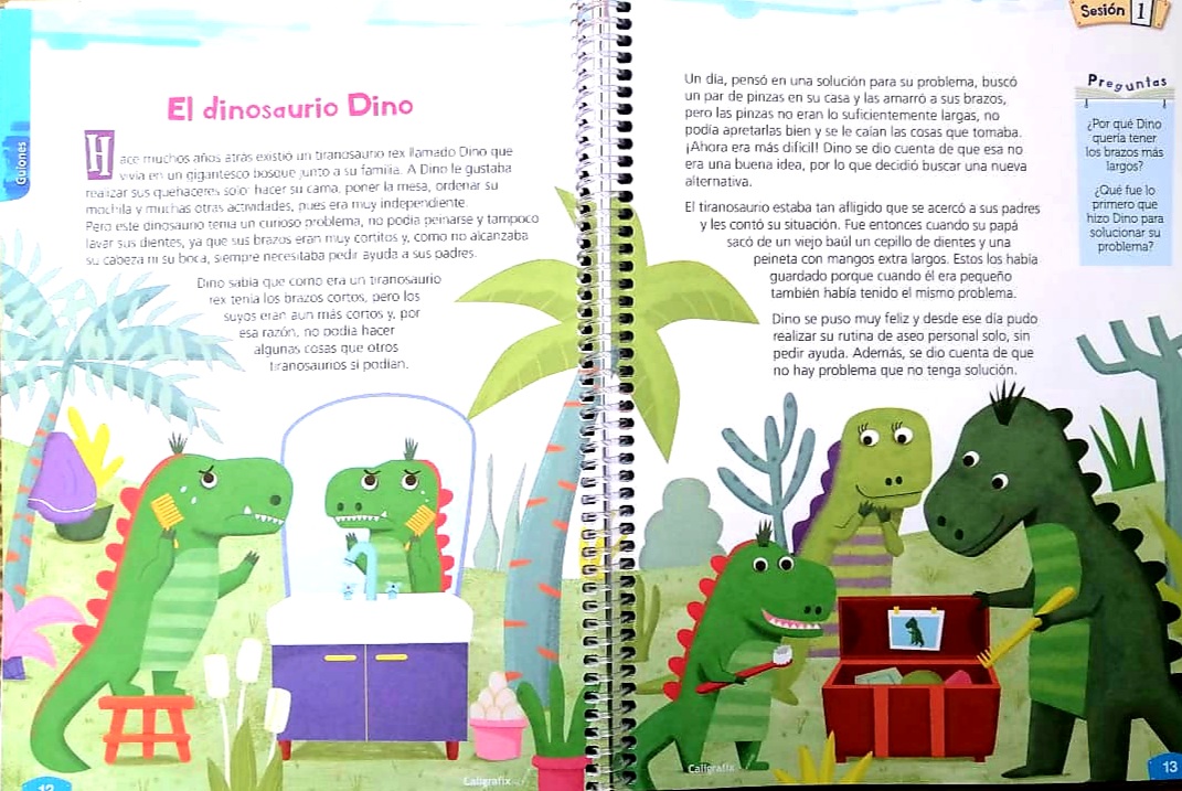 LIBRO JUGANDO CON LOS CUENTOS N°2. EDITORIAL: EDITORIAL CALIGRAFIX - CATALINA HERNANDEZ - 2