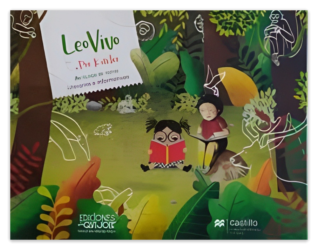 LIBRO LEO VIVO PRE KINDER. EDITORIAL: EDITORIAL CALIGRAFIX - VARIOS - 1