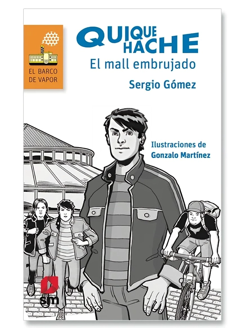 LIBRO QUIQUE HACHE, EL MALL EMBRUJADO /150 - SERGIO GOMEZ - 1