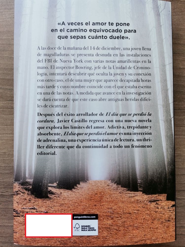 Ripley - LIBRO EL DÍA QUE SE PERDIÓ EL AMOR /732 - JAVIER CASTILLO