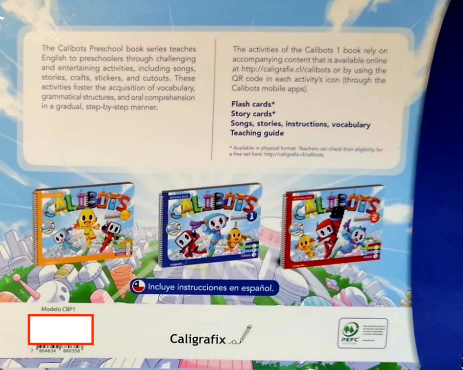 CALIBOTS PRESCHOOL N° 1. EDITORIAL: EDITORIAL CALIGRAFIX - 2