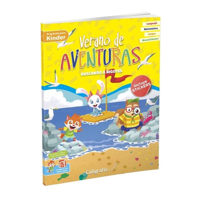 LIBRO VERANO DE AVENTURAS. PREPARATE PARA KINDER - 1