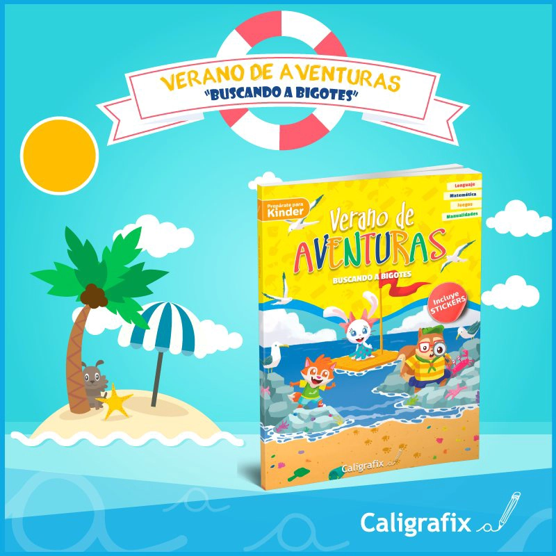 LIBRO VERANO DE AVENTURAS. PREPARATE PARA KINDER - 3