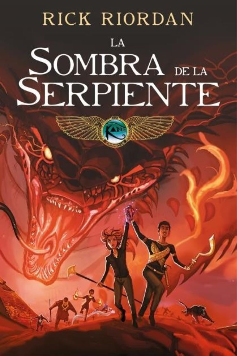 LIBRO LA SOMBRA DE LA SERPIENTE - RICK RIORDAN - 1