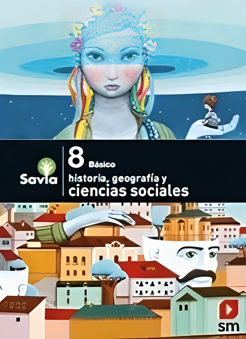 TEXTO CS. SOCIALES8 - SAVIA. EDITORIAL: EDICIONES SM - 1
