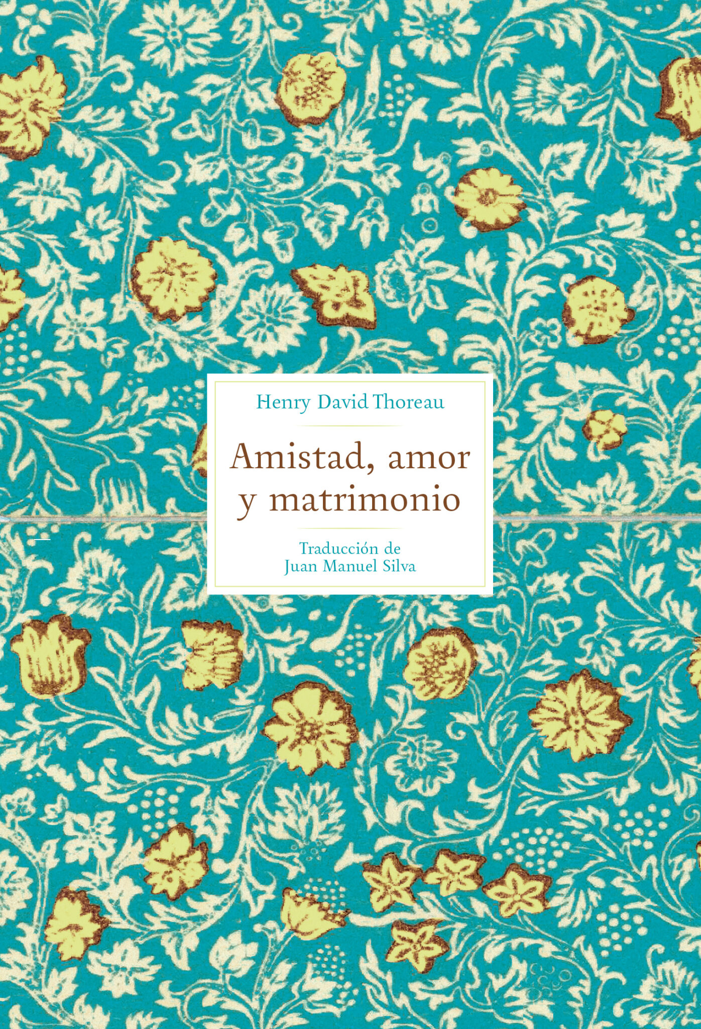 LIBRO AMISTAD, AMOR Y MATRIMONIO HENRY DAVID THOREAU - 1