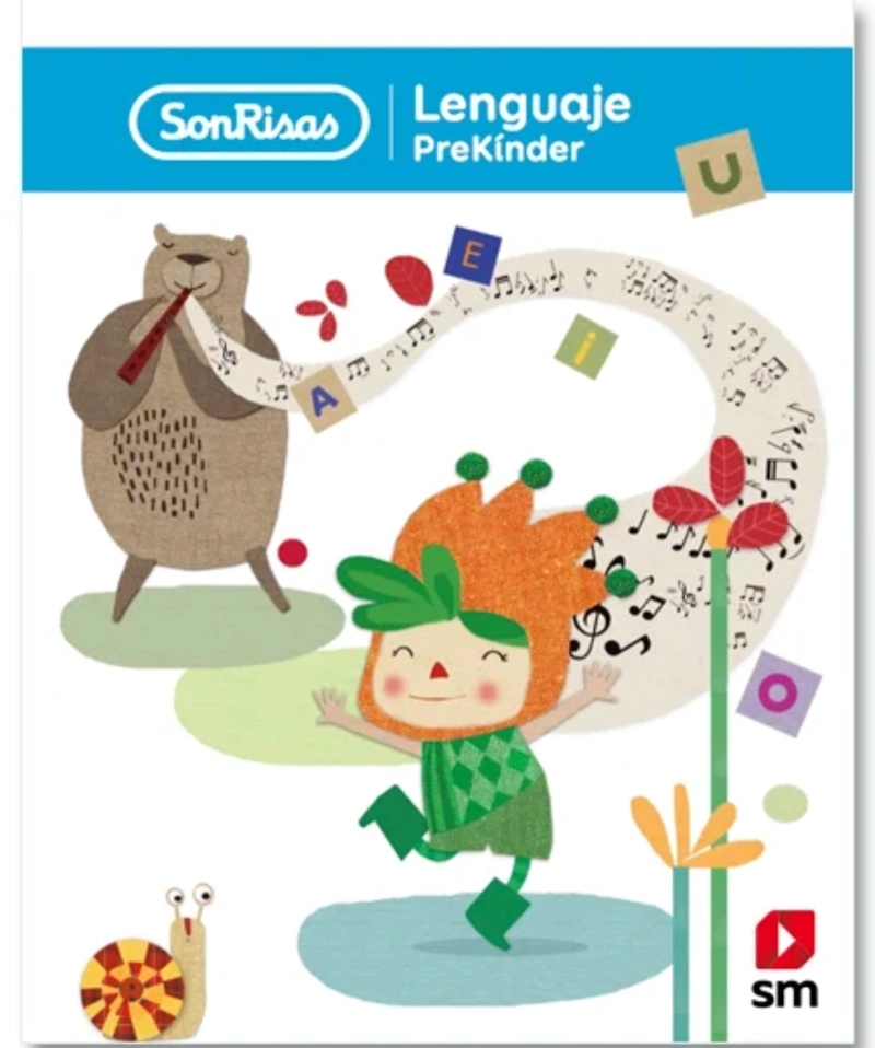 PREKINDER. LENGUAJE - SONRISAS. EDITORIAL: EDICIONES SM - 1