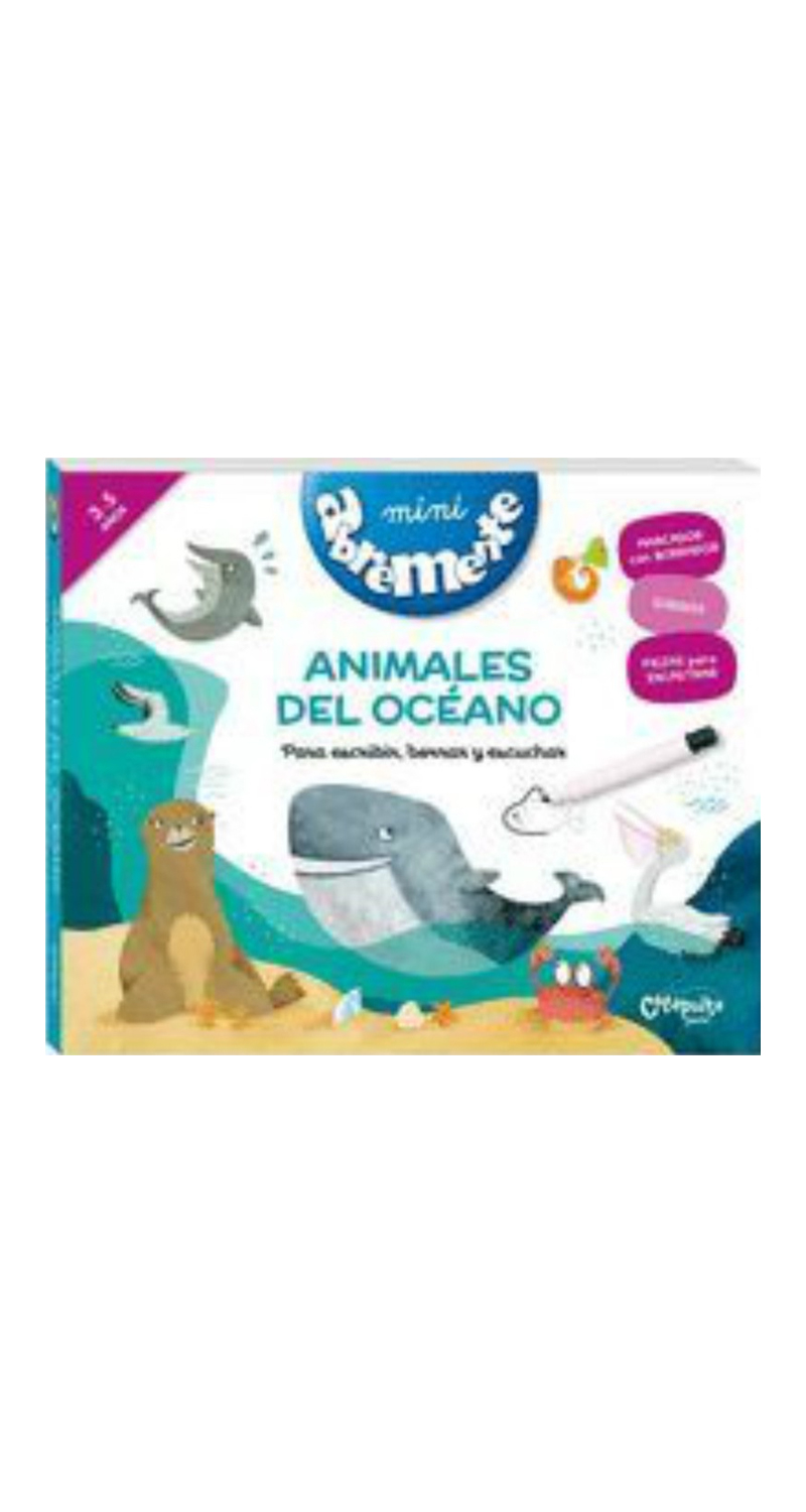 MINI ABREMENTE ANIMALES DEL OCE ANO PARA ESCRIBIR, - VARIOS AUTORES - 2