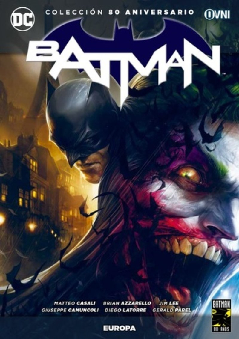 LIBRO BATMAN COLECCIÓN 80 ANIVERSARIO DC - EUROPA - 1