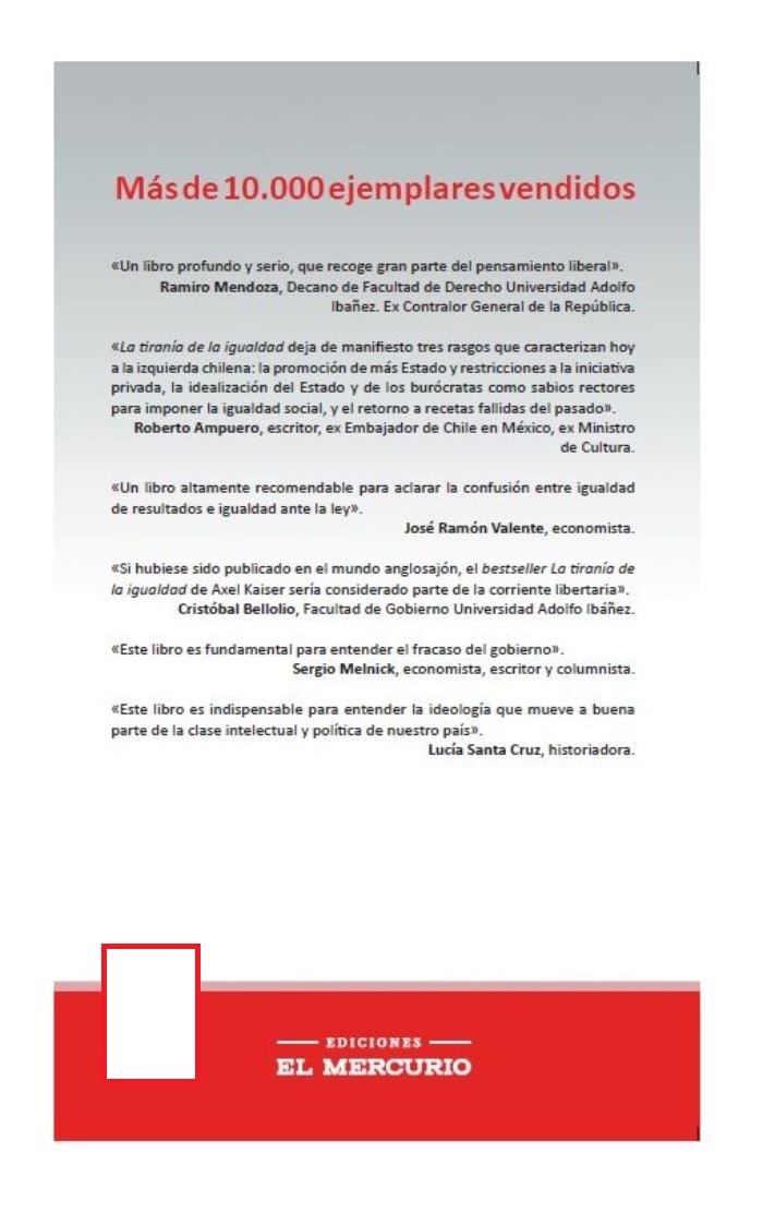 LIBRO LA TIRANIA DE LA IGUALDAD AXEL KAISER - 2