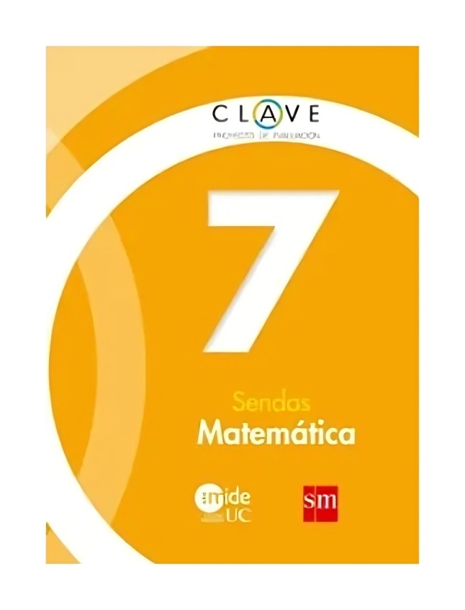 MATEMATICAS 7 - SENDAS. EDITORIAL: EDICIONES SM - 1