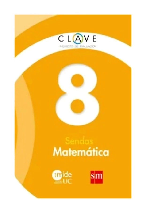 MATEMATICAS 8 - SENDAS. EDITORIAL: EDICIONES SM - 1