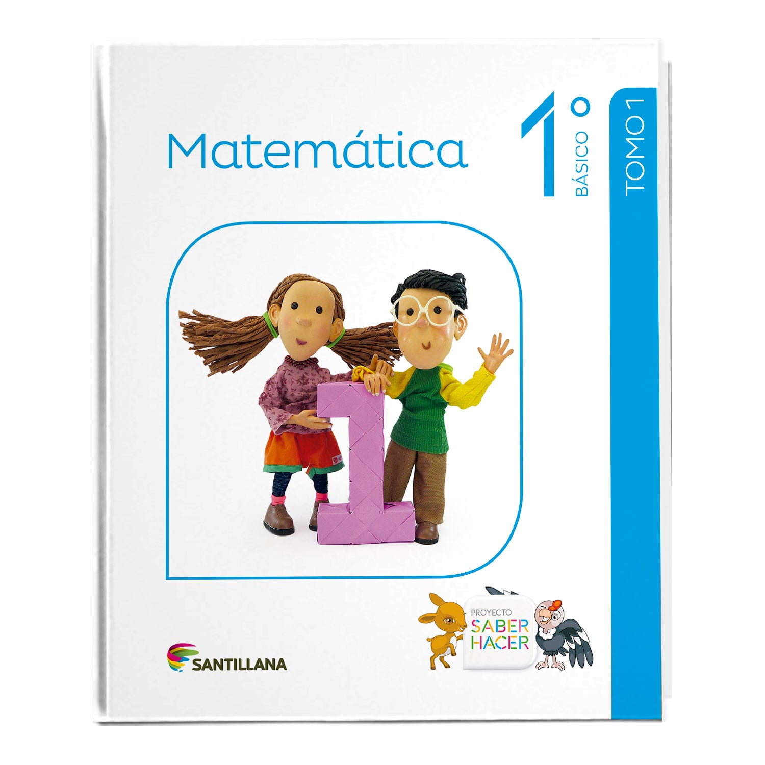 TEXTO PACK MATEMATICA 1 SABER HACER - SANTILLANA - 1
