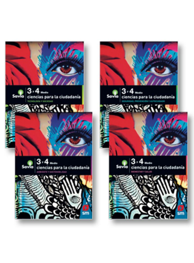 LIBRO CIENCIAS PARA LA CIUDADANIA 3°4° MEDIO - SAVIA. - EDICIONES SM - 1