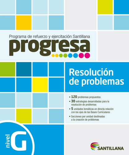 TEXTO PROGRESA RES. DE PROBLEMAS G - VARIOS AUTORES / SANTILLANA - 1