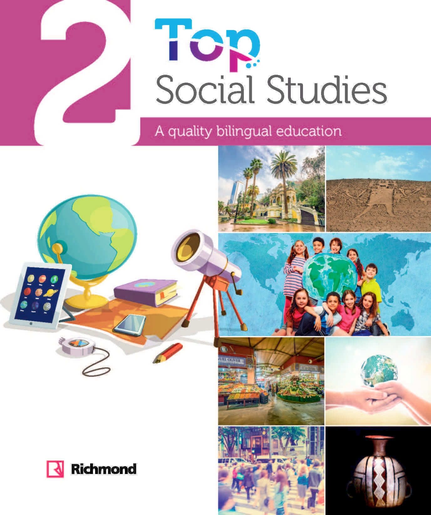 LIBRO TOP SOCIAL STUDIES 2. EDITORIAL: SANTILLANA - 1