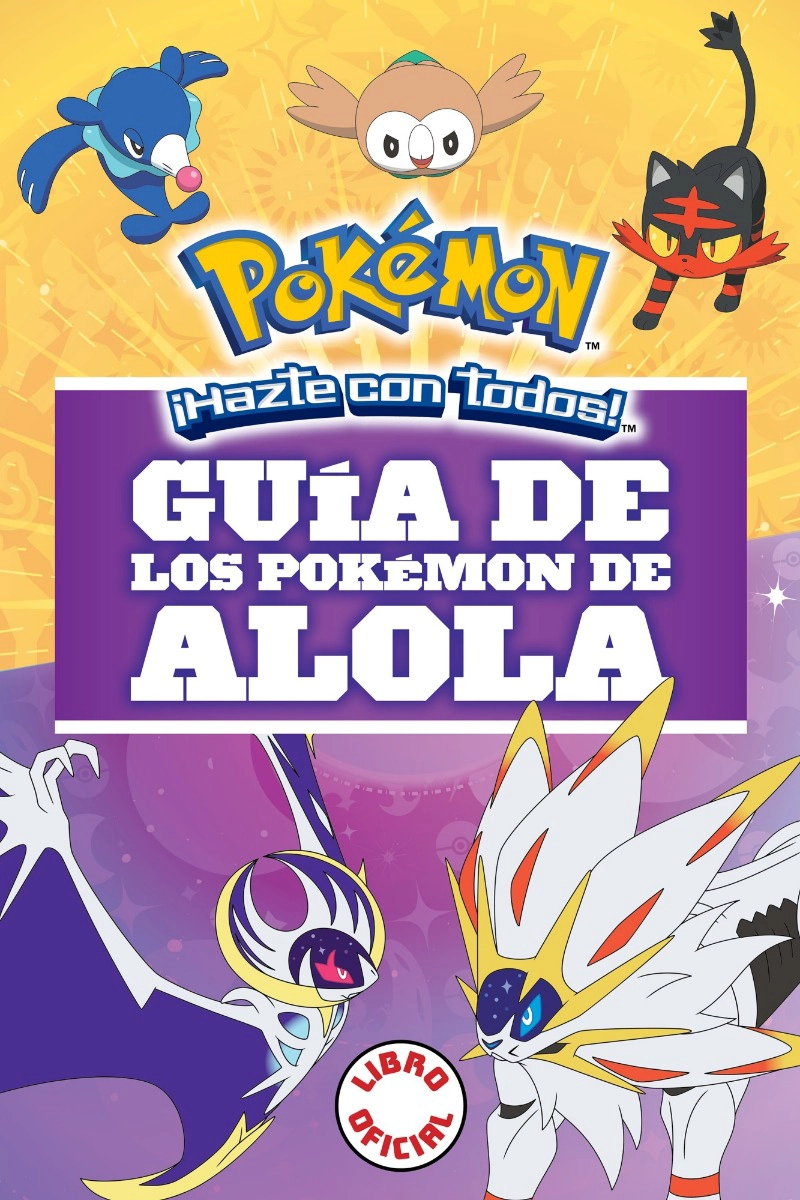 LIBRO GUIA DE LOS POKEMON DE ALOLA - 1