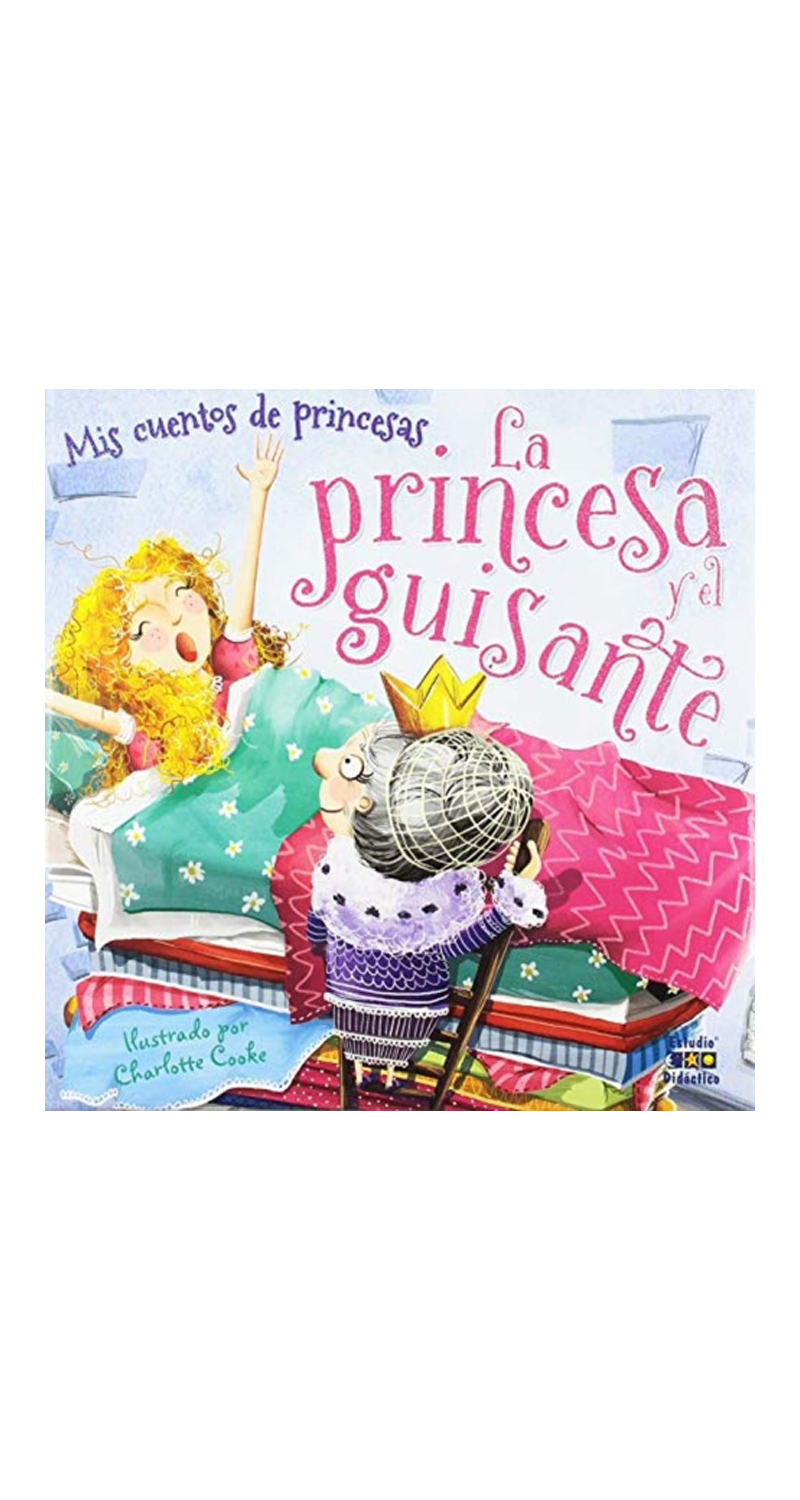LIBRO LA PRINCESA Y EL GUISANTE - CHARLOTTE COOKE - 1