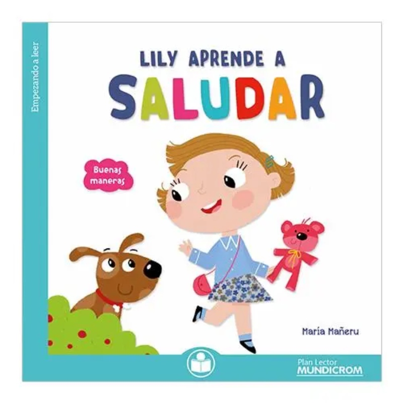 LIBRO LILY APRENDE A SALUDAR -666- MARIA MANERU - 1