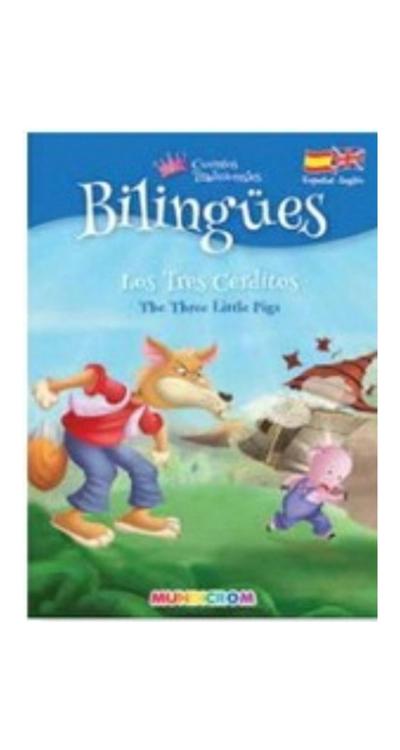LIBRO TD. LOS TRES CERDITOS - THE THREE LITTLE PIGS -406- - LIBSA - 1