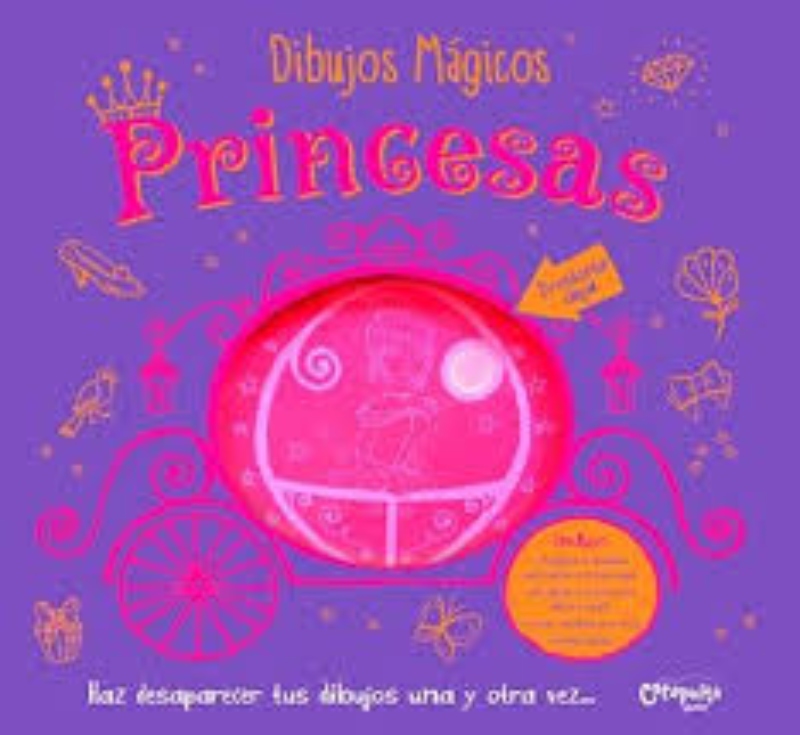 LIBRO DIBUJOS MAGICOS - PRINCESAS - CATAPULTA JUNIOR - 1