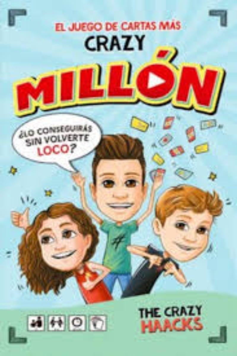 LIBRO EL MILLON. EL JUEGO MAS CRAZY -269- THE CRAZY HAACKS - 1
