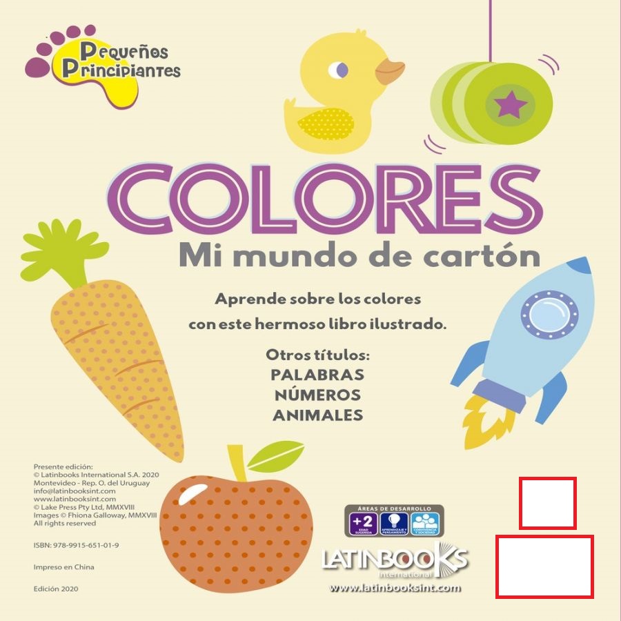 LIBRO MUNDO DE CARTON - COLORES - EQUIPO EDITORIAL - 2