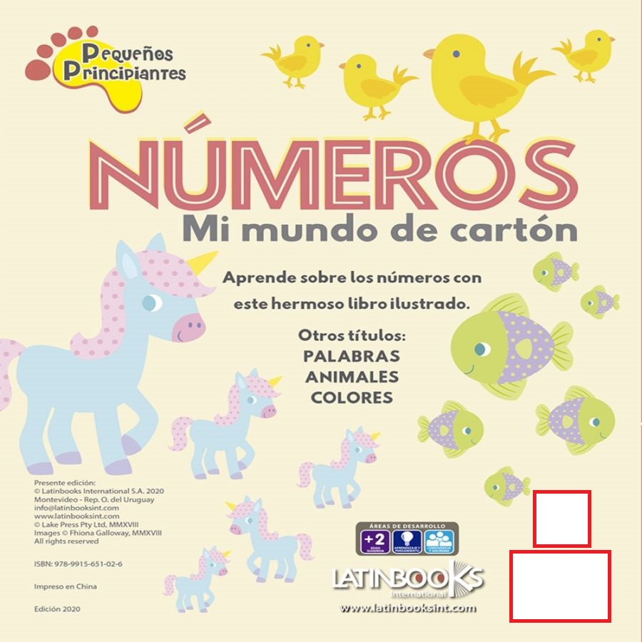 LIBRO MUNDO DE CARTON - NUMEROS - EQUIPO EDITORIAL - 2