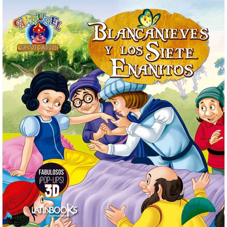 LIBRO BLANCANIEVES Y LOS SIETE ENANITOS -204- EDITORIAL BRIJBASI - 1