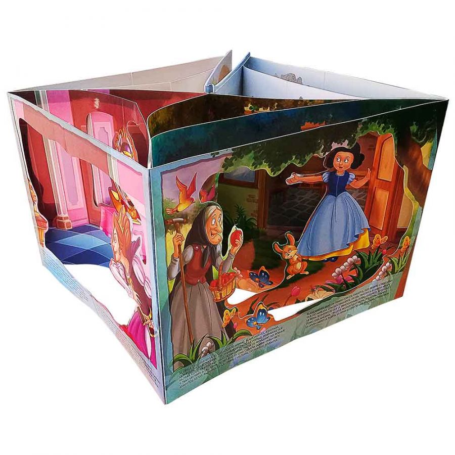 LIBRO BLANCANIEVES Y LOS SIETE ENANITOS -204- EDITORIAL BRIJBASI - 3