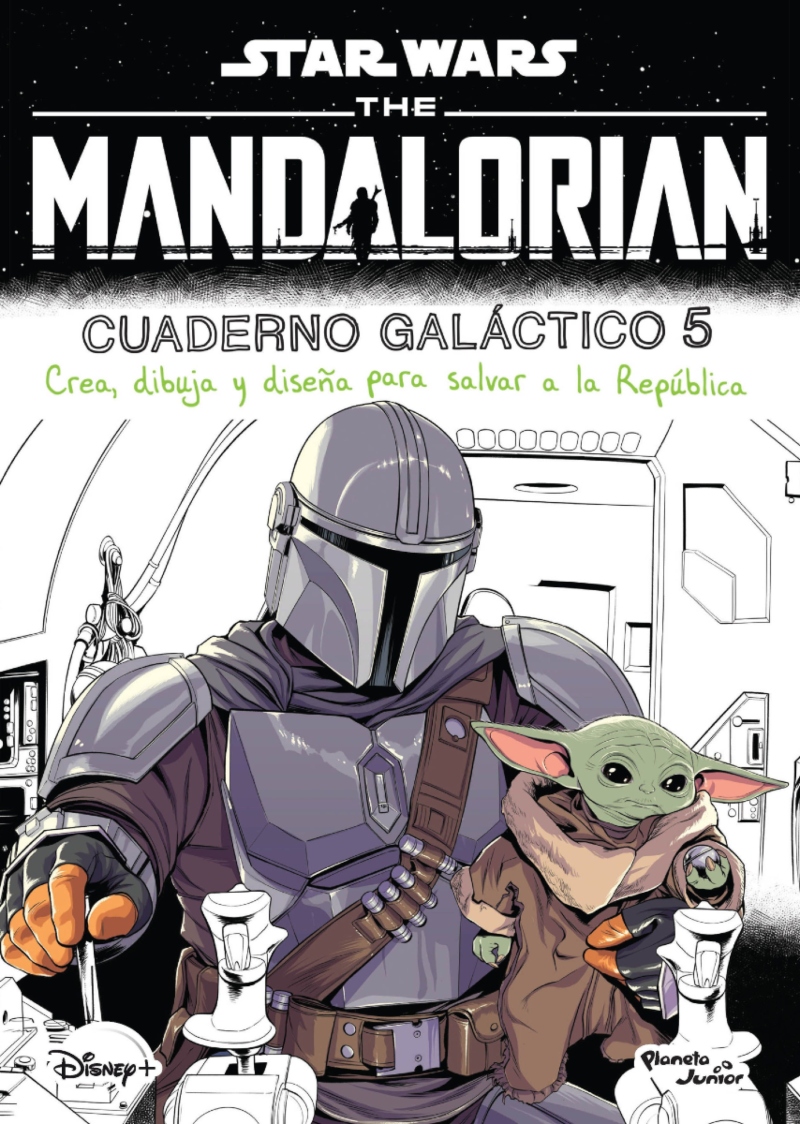 LIBRO THE MANDALORIAN CUADERNO GALACTICO - DISNEY / PLANETA JUNIOR - 1