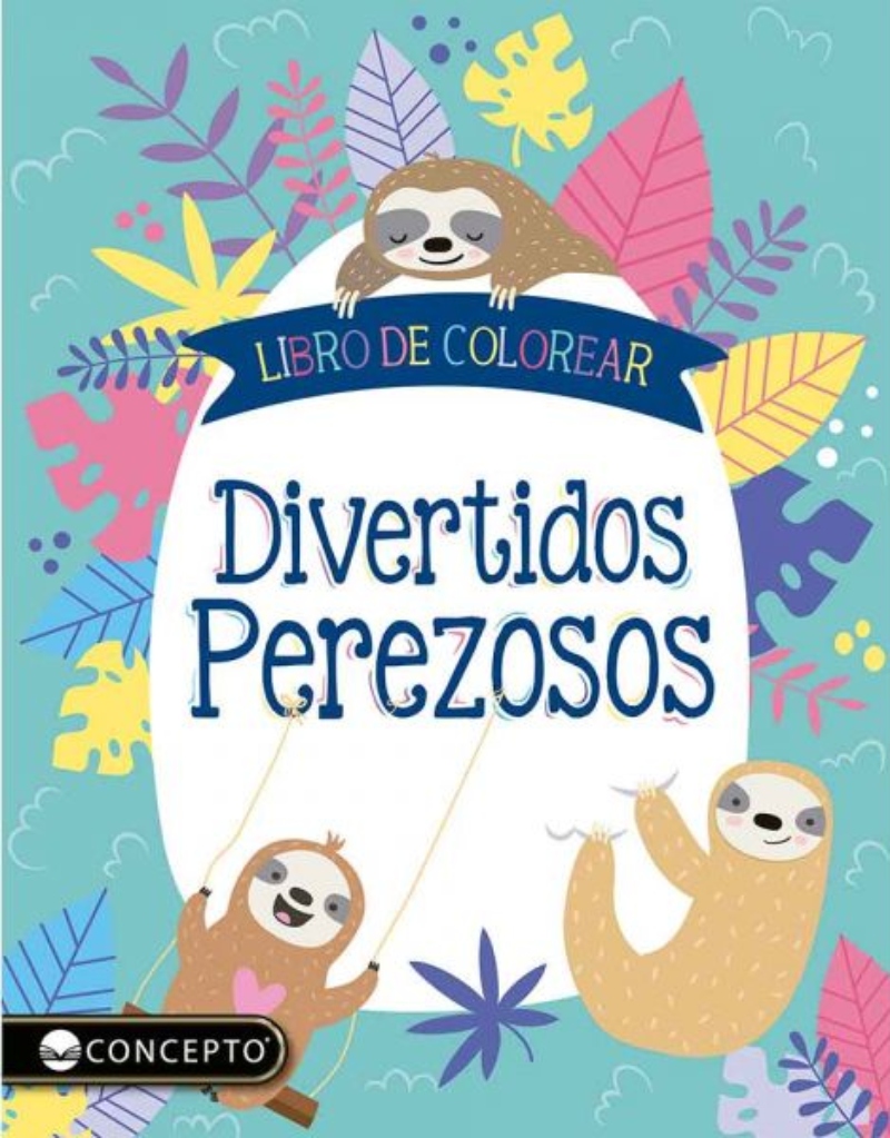 LIBRO DIVERTIDOS PEREZOSOS – COLORES Y EMOCIONES -576- - EQUIPO EDITORIAL - 1