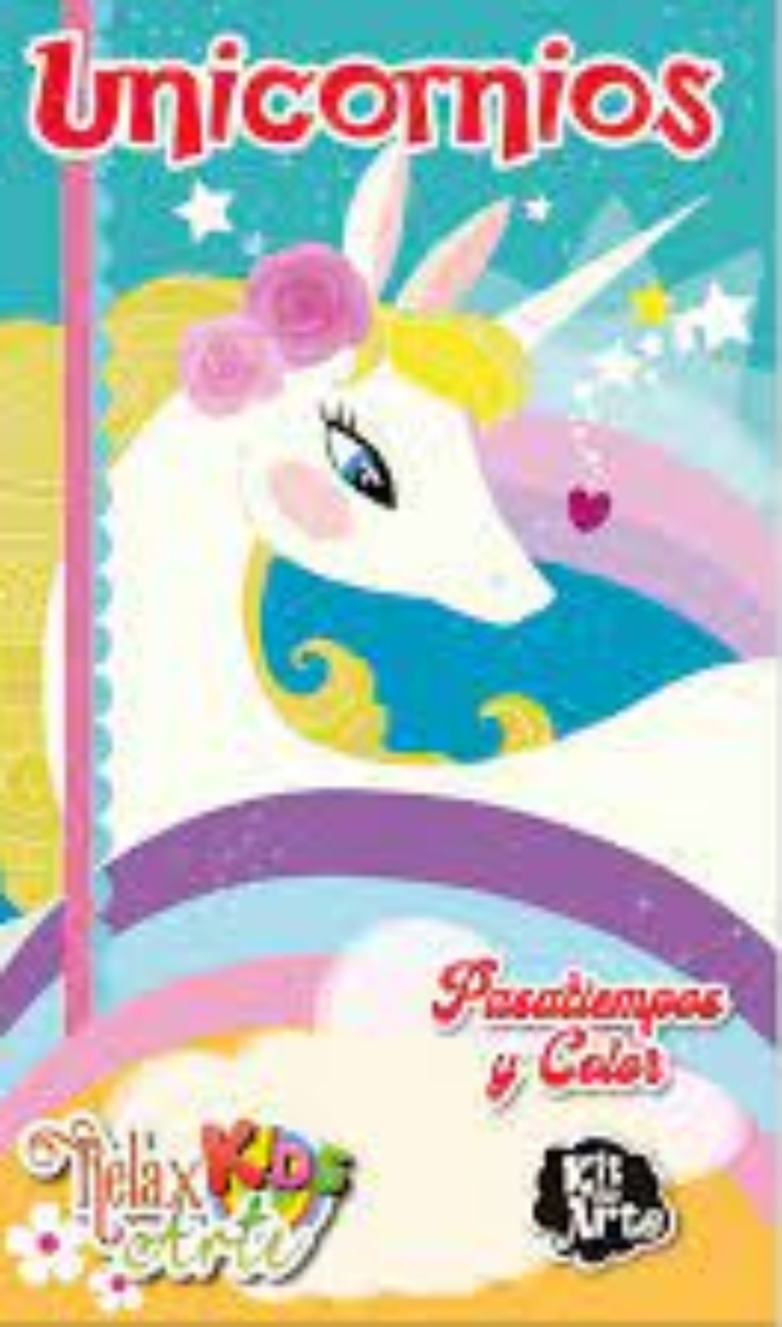 LIBRO UNICORNIOS – RELAX ARTE KIDS -118- EDITORIAL BRIJBASI - 1