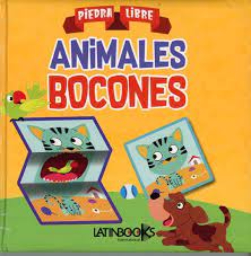 LIBRO ANIMALES BOCONES -217- - EDITORIAL BRIJBASI - 1