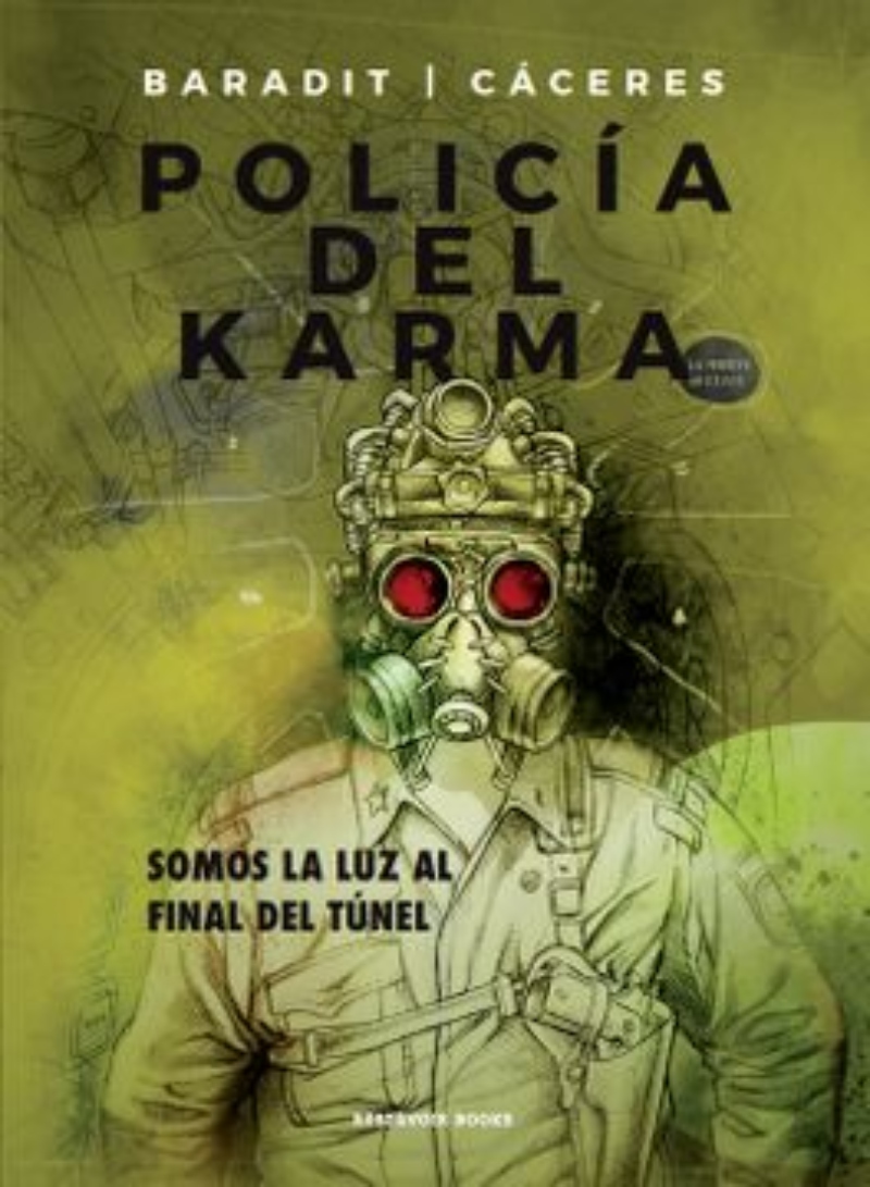 LIBRO POLICÍA DEL KARMA NOVELA GRÁFICA - JORGE BARADIT - 1