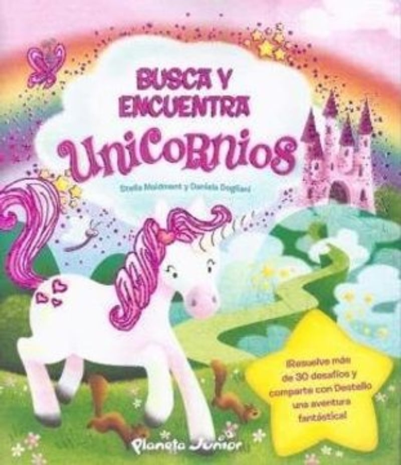 LIBRO BUSCA Y ENCUENTRA - UNICORNIOS -534- - QED PUBLISHING LTD. - 1