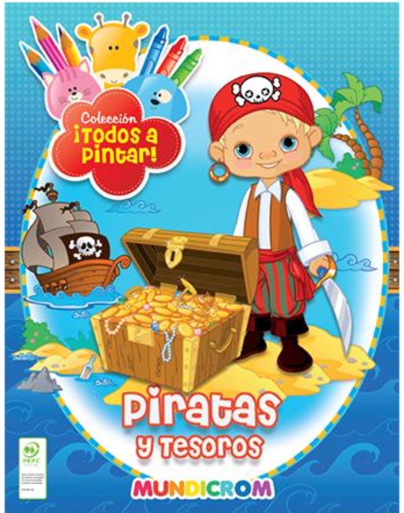 LIBRO PIRATAS Y TESOROS -640- - VARIOS AUTORES - 1